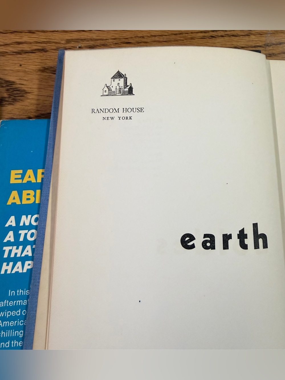 Earth Abides (Stewart) book lot of 3 hardcover with dust jacket HC & paperback - Picture 10 of 16